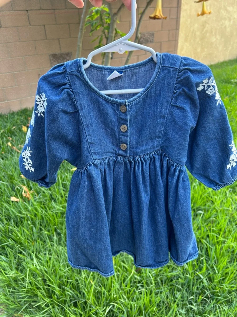 denim peasant dress Rock & Roll Challis {Black} Please convo me with any questions or concerns Long Denim Dress, Long Shirt